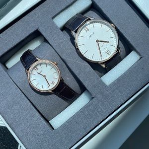 FOSSIL His and Hers watches
